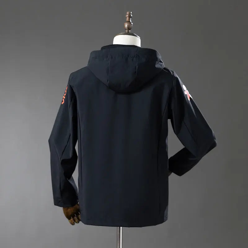 Veste coupe-vent Imperméable du Brésil - Noire