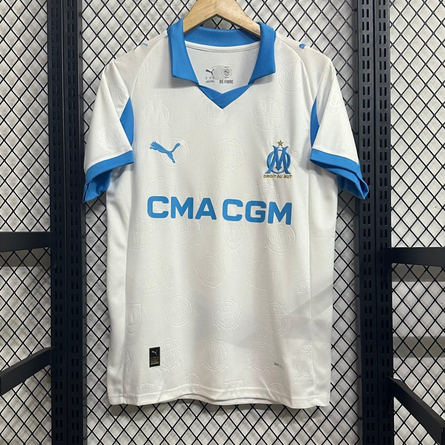 Maillot Domicile Olympique de Marseille 2025/2026 – Édition Officielle Tendance