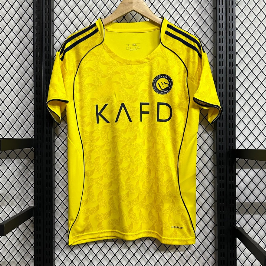 Maillot Domicile Al-Nassr 2025/26 – Collection Officielle Fan Edition