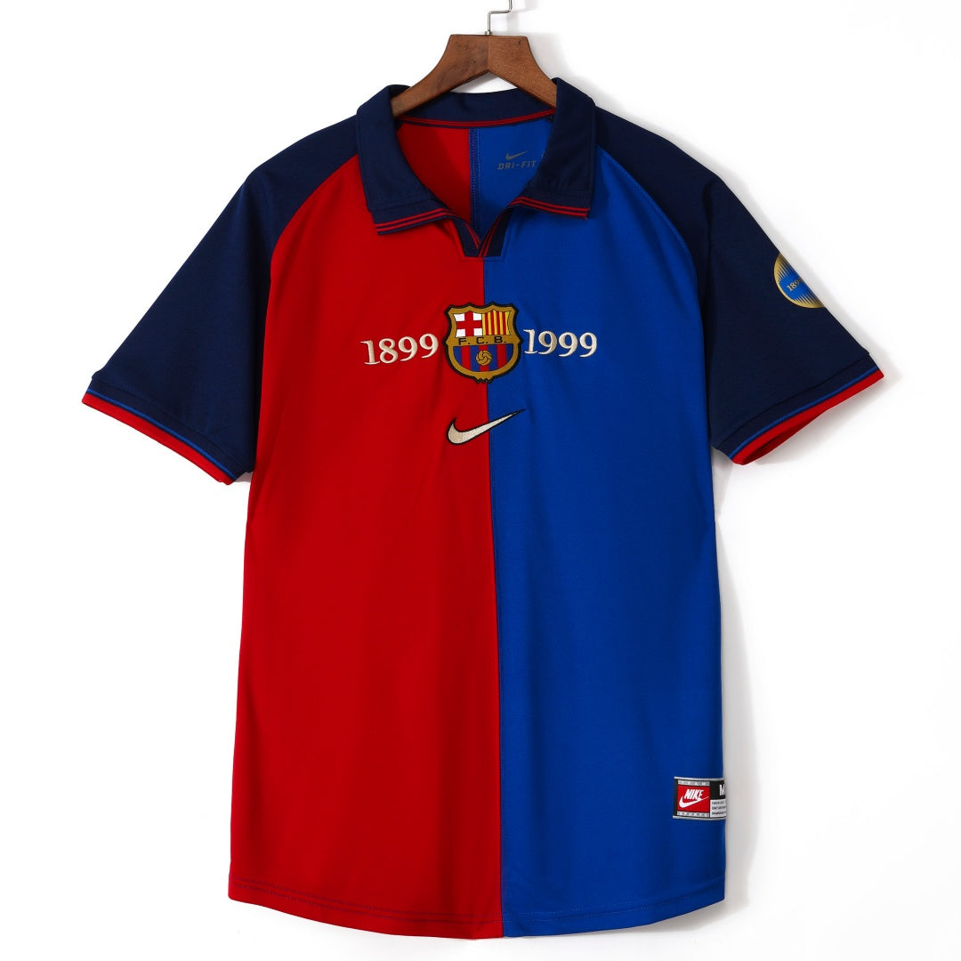 Maillot Rétro FC Barcelone Domicile 1999-2000