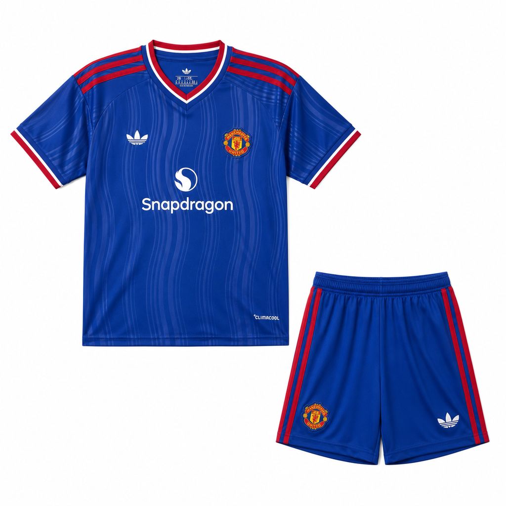 Ensemble Enfant Manchester United Extérieur 2026/27