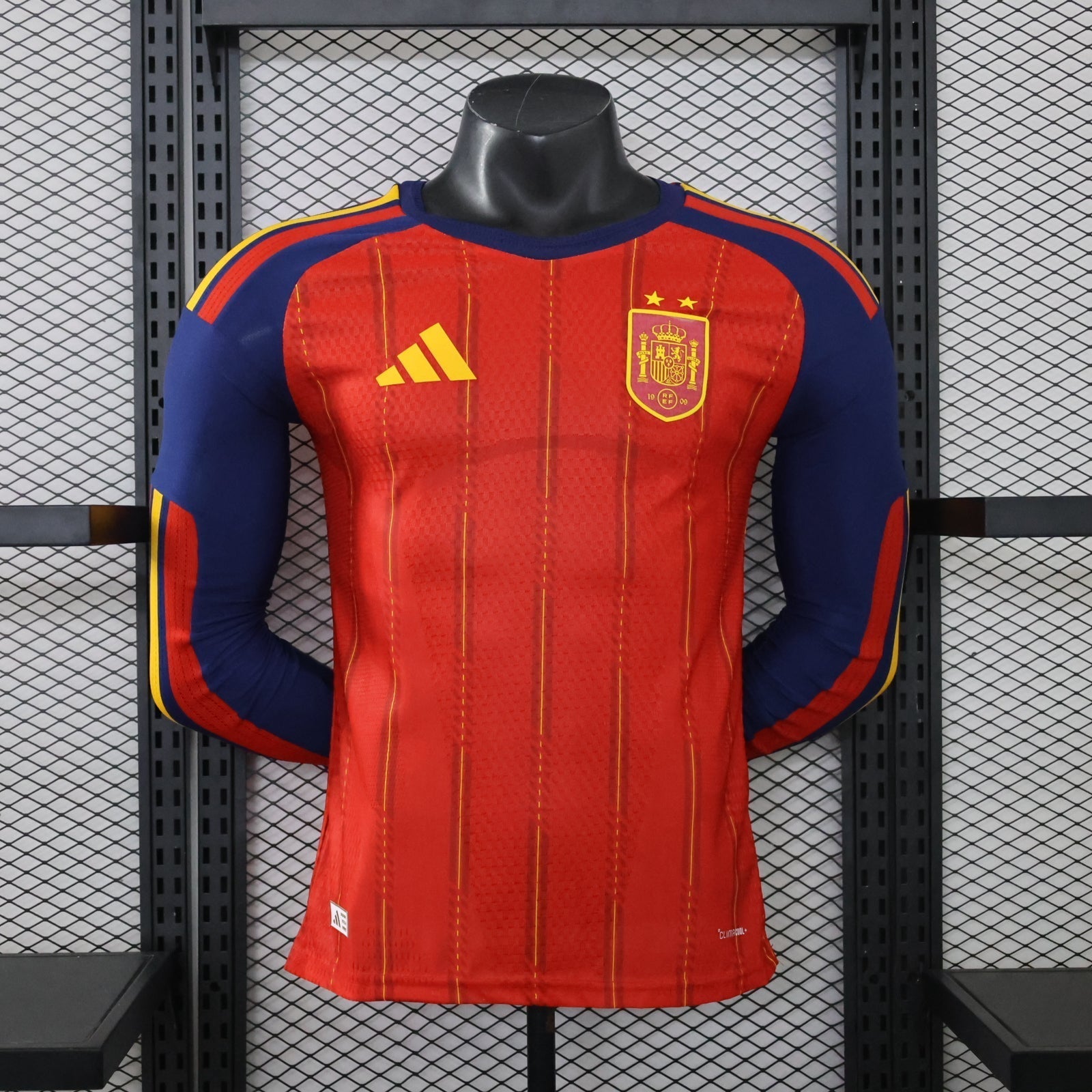 Maillot Espagne 2025/26 Domicile Player à Manches Longues