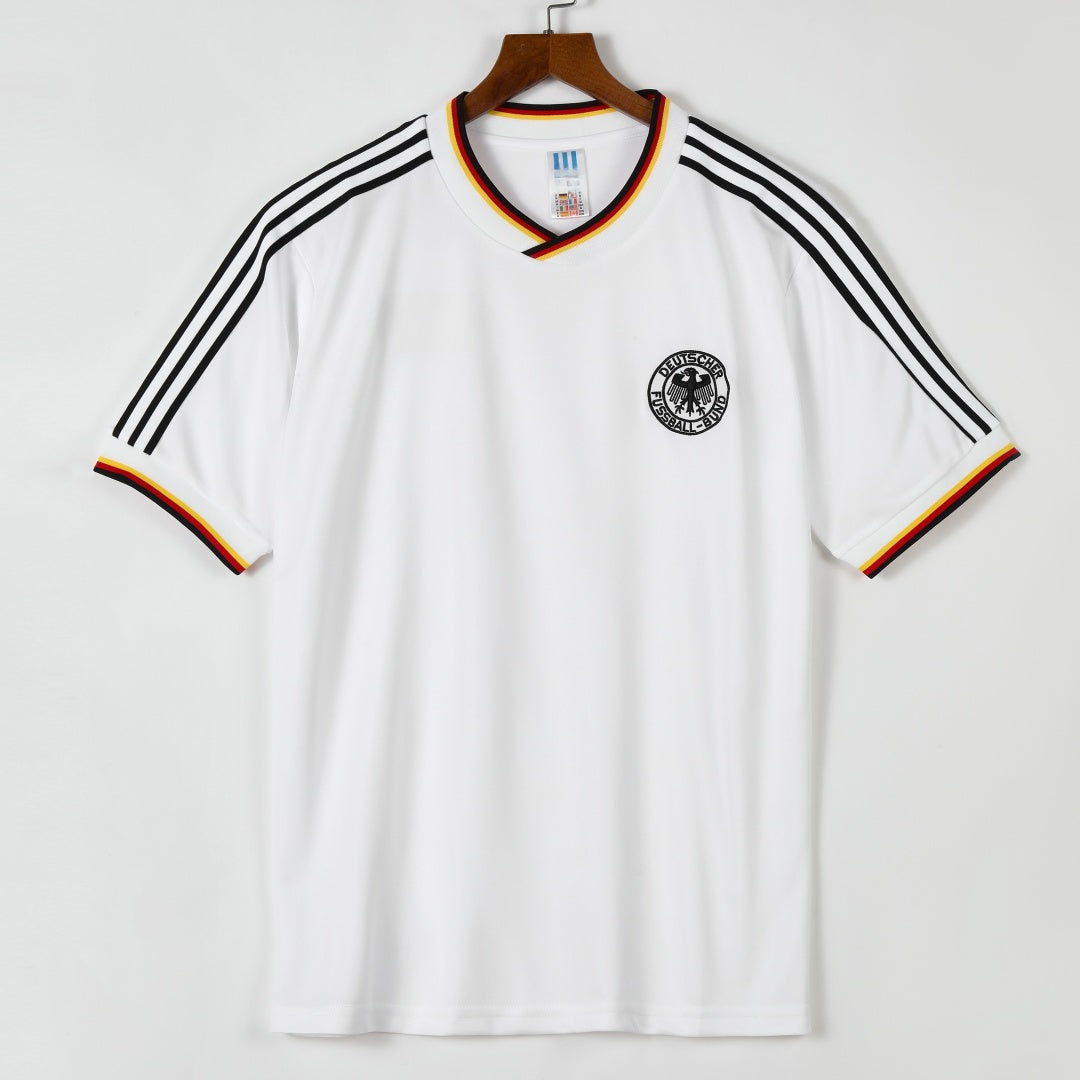 Maillot Domicile Allemagne 1986 – Édition Rétro Authentique