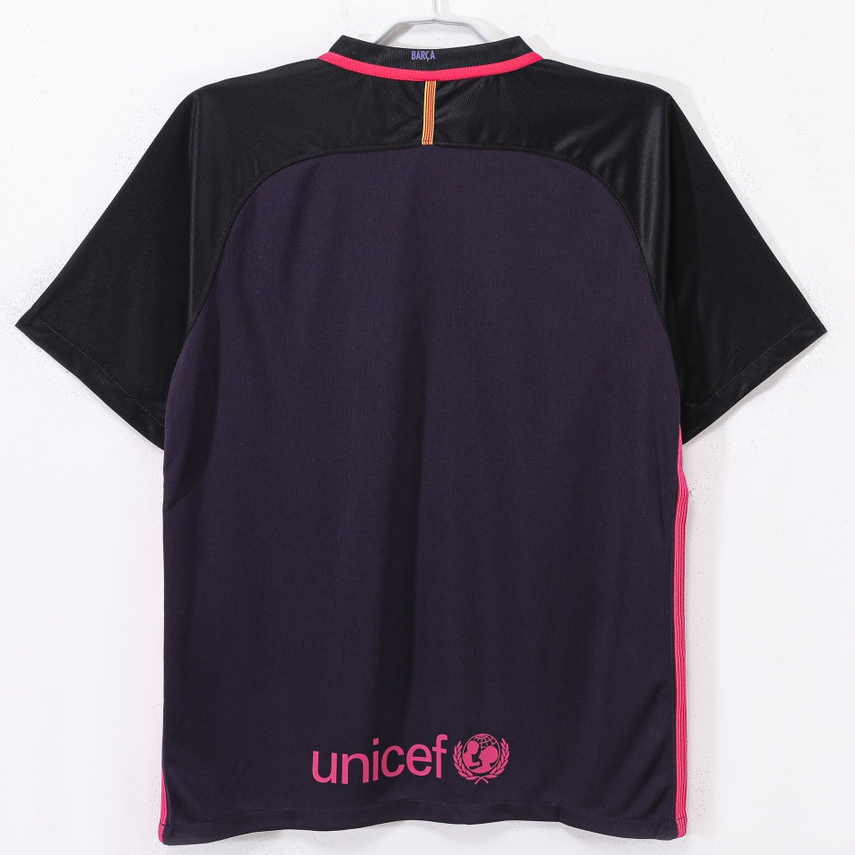 Maillot Extérieur Rétro du FC Barcelone 2016-2017