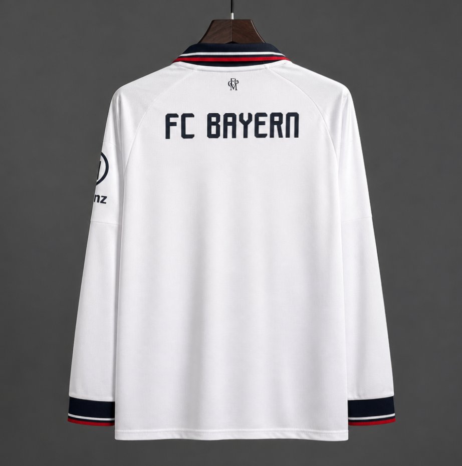 Maillot Extérieur Bayern Munich 2026/27 à Manches Longues