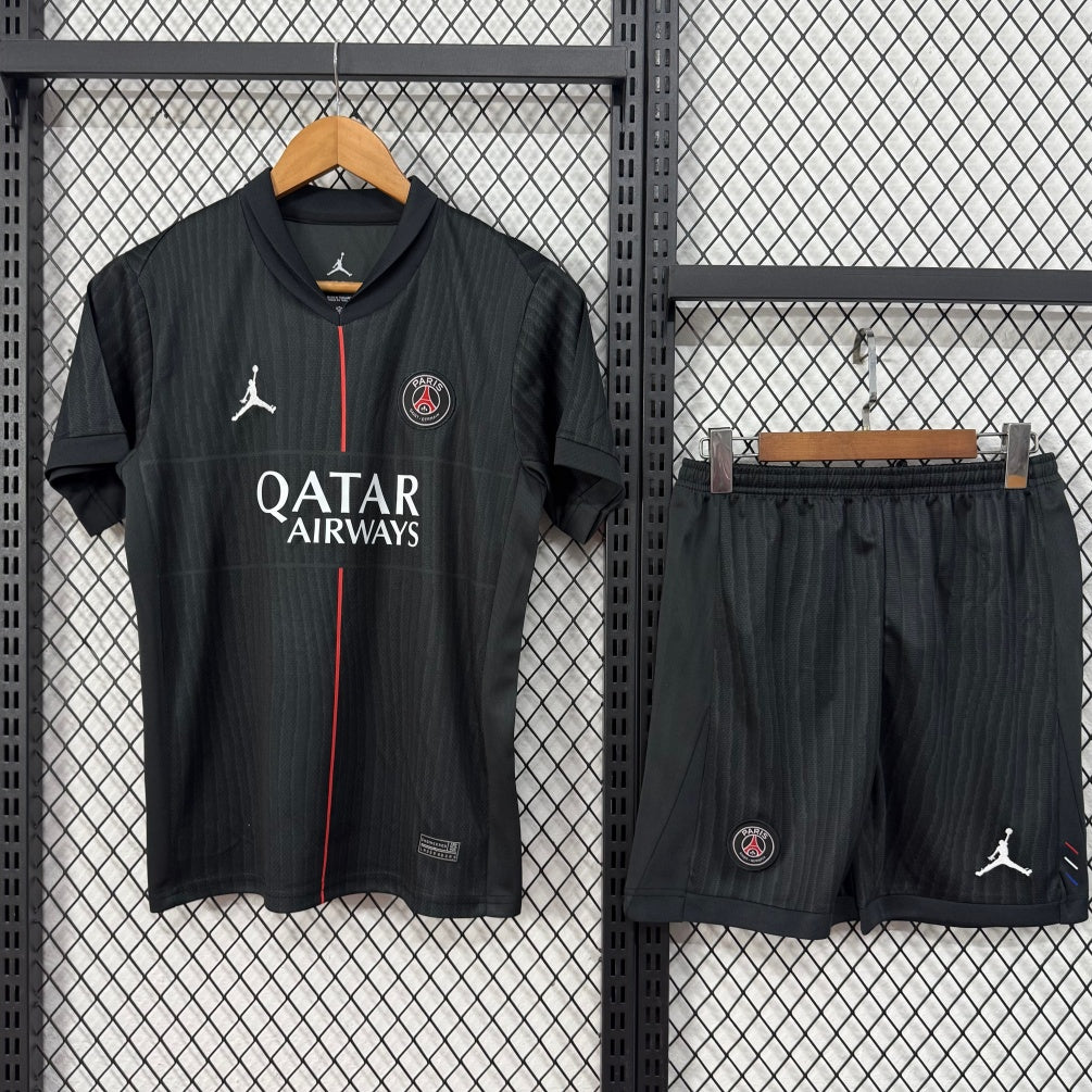 Ensemble Enfant PSG Third 2025/26 – Maillot et Short