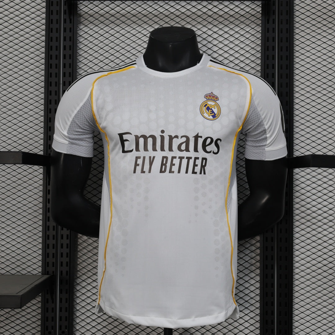 Maillot Domicile Real Madrid 2025/26 – Version Joueur