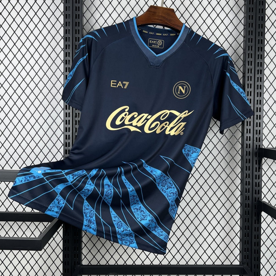 Maillot d’entraînement Naples 2025/26 – Bleu maillot officiel