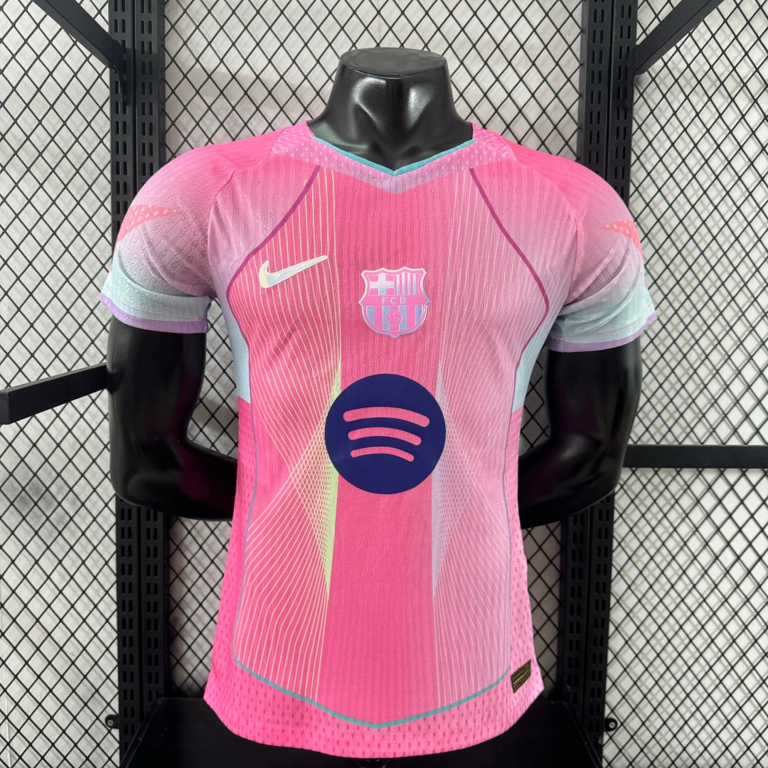 Maillot FC Barcelone 2025/26 Édition Spéciale Rose – Version Player