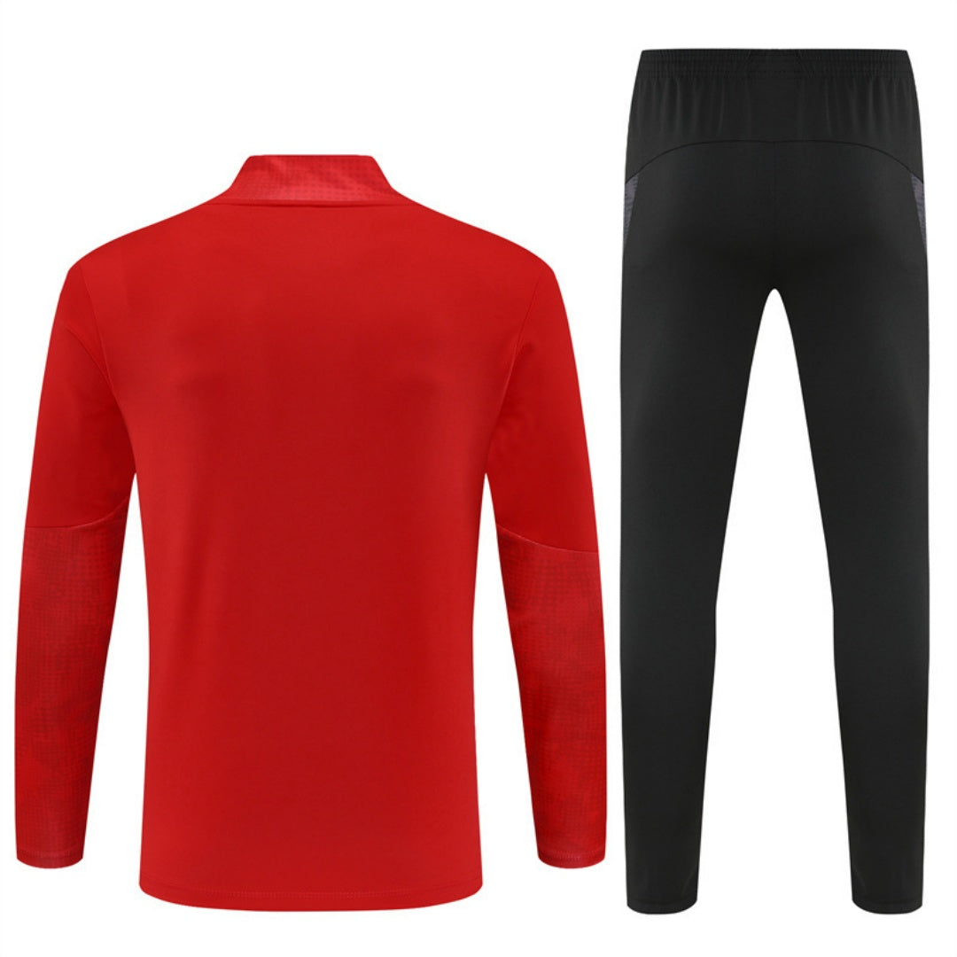 AC Milan 2025/26 Red Football Kit Ensemble