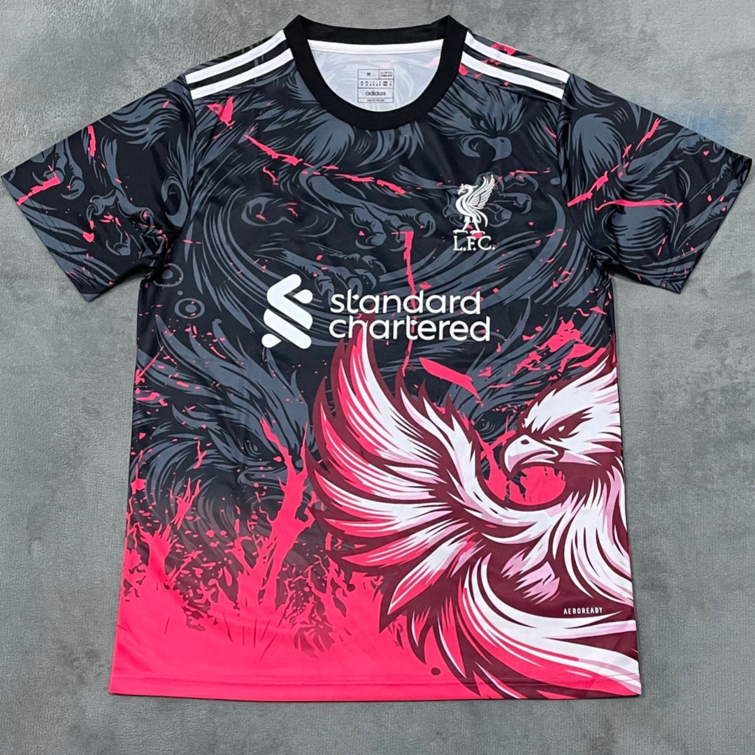 Maillot Liverpool 2025/26 Rose – Édition Spéciale Aigle