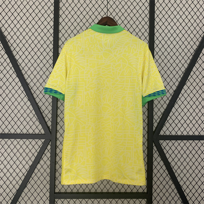 Maillot Brésil Jaune 2024/25 – Édition Spéciale D