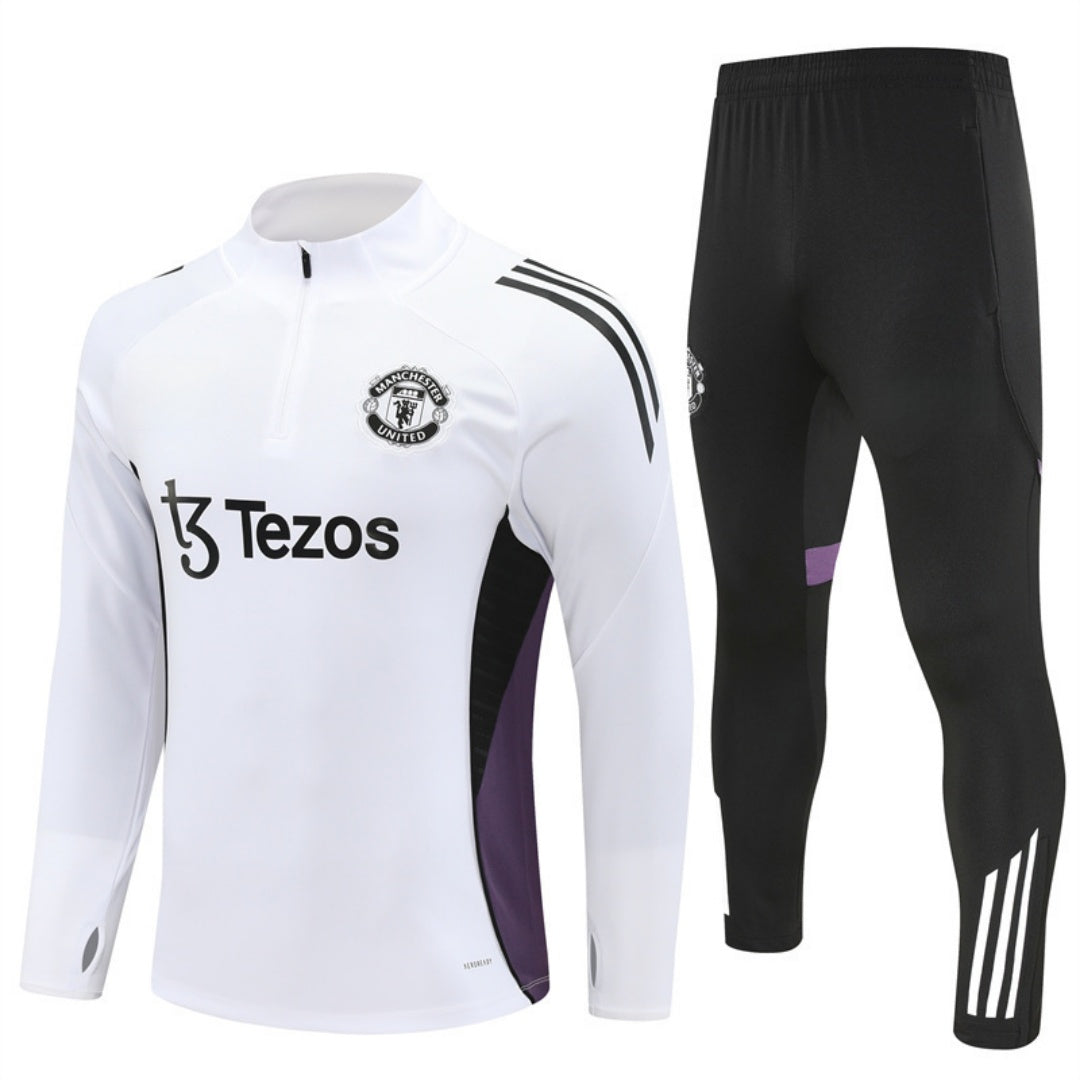 Manchester United 2025/26 White Football Kit