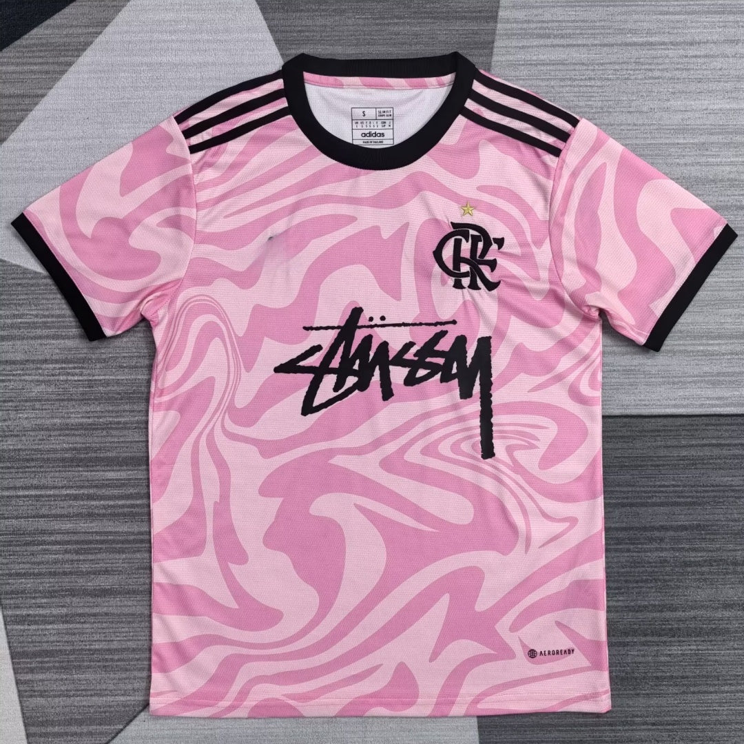 Maillot Flamengo 2024/25 Édition Spéciale Rose Signée