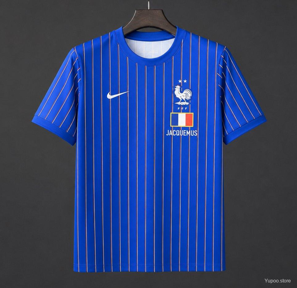 Maillot France x Jacquemus 2026 – Édition Spéciale Bleue