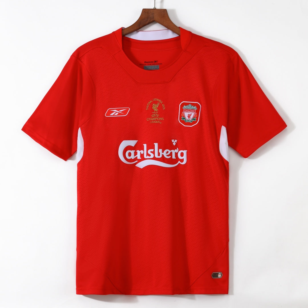 Maillot Rétro Liverpool Domicile 2004-2005