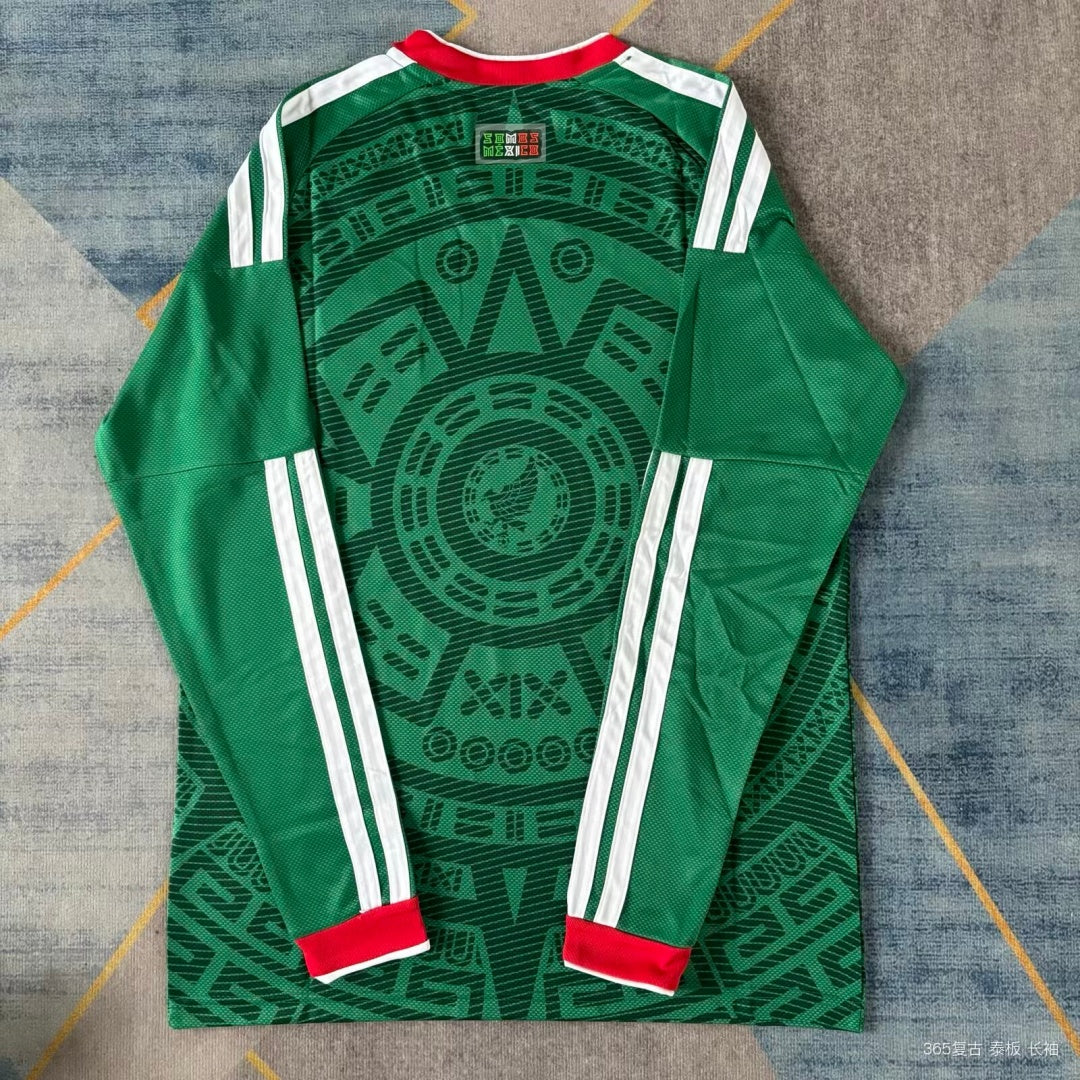 Maillot du Mexique Domicile 2025/26 à Manches Longues