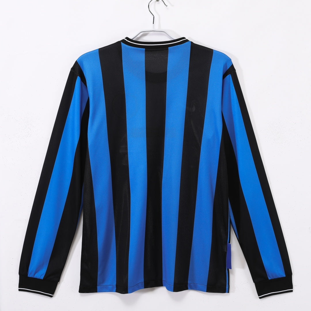 Maillot Rétro Inter Milan Domicile 2009-2010 à Manches Longues
