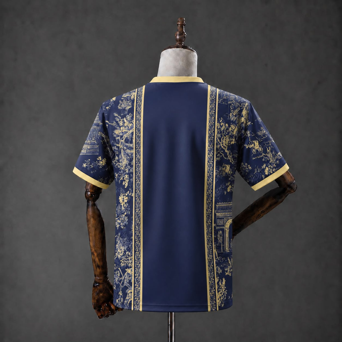 Maillot 26/27 PSG X Dior Édition or bleu Concept