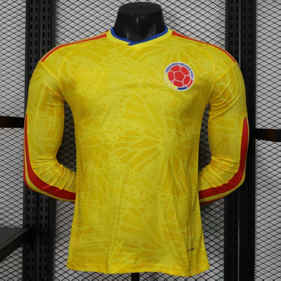 Maillot Colombie Domicile Player 25/26 à Manches Longues