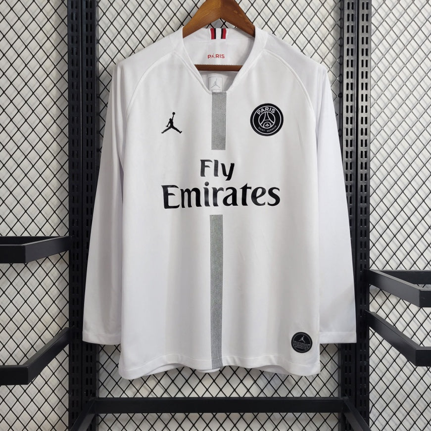Maillot Rétro PSG Extérieur 2018-2019 à Manches Longues