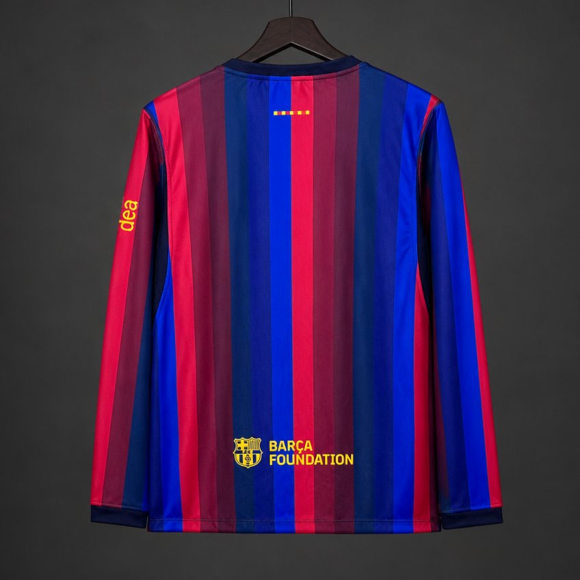 Maillot FC Barcelone Domicile 2026/27 à Manches Longues