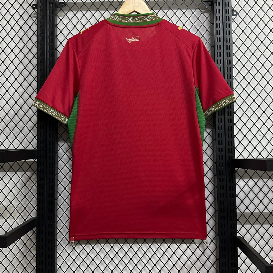 Maillot Maroc Domicile 2025/26 – Édition Officielle de l’Équipe Nationale