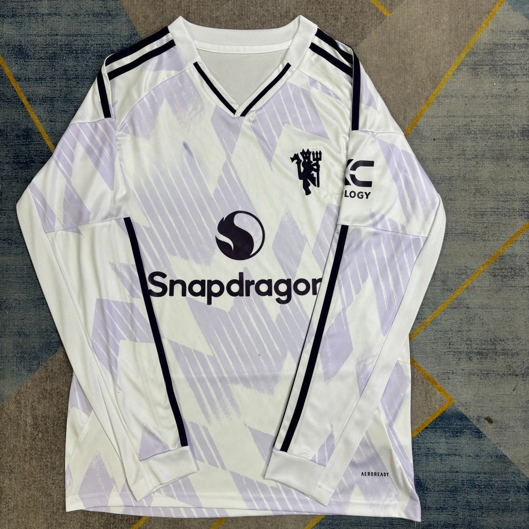 Maillot Manchester United Extérieur 2025/2026 à Manches Longues