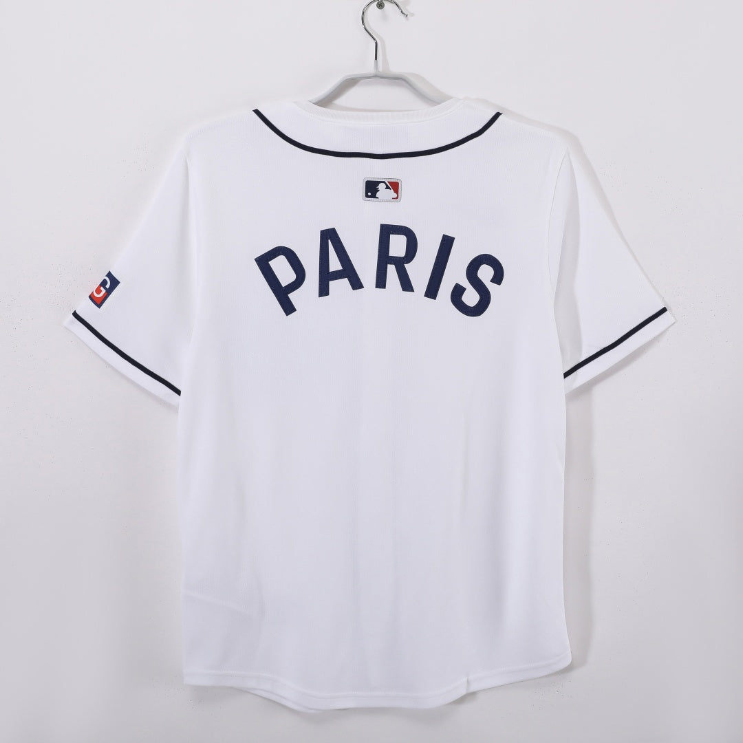 2025/26 PSG Baseball Jersey – Stylish Paris Saint-Germain Fan Shirt
