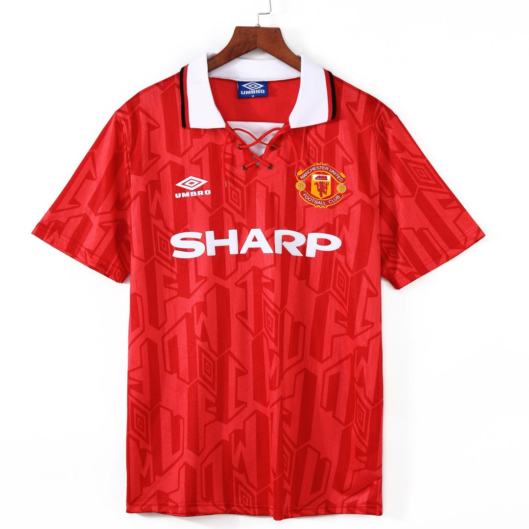 Maillot Rétro Manchester Domicile 1992-1994