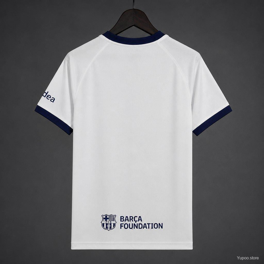 Maillot Barcelone Fourth 2026/27 Blanc & Rouge