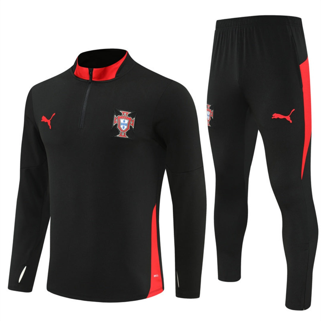 SURVÊTEMENT 2025/26 Portugal Black Football Kit