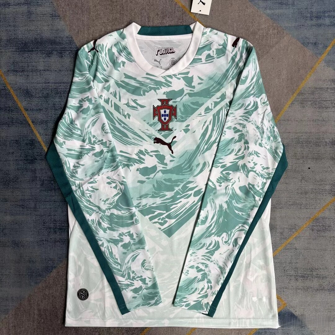 Maillot Portugal Extérieur 2025/2026 à Manches Longues