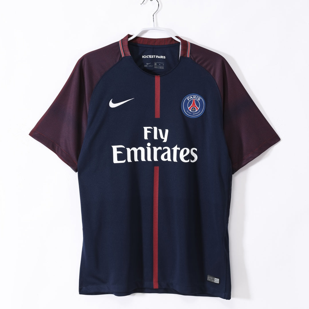 Maillot Rétro PSG Domicile 2017-2018 – Édition Classique