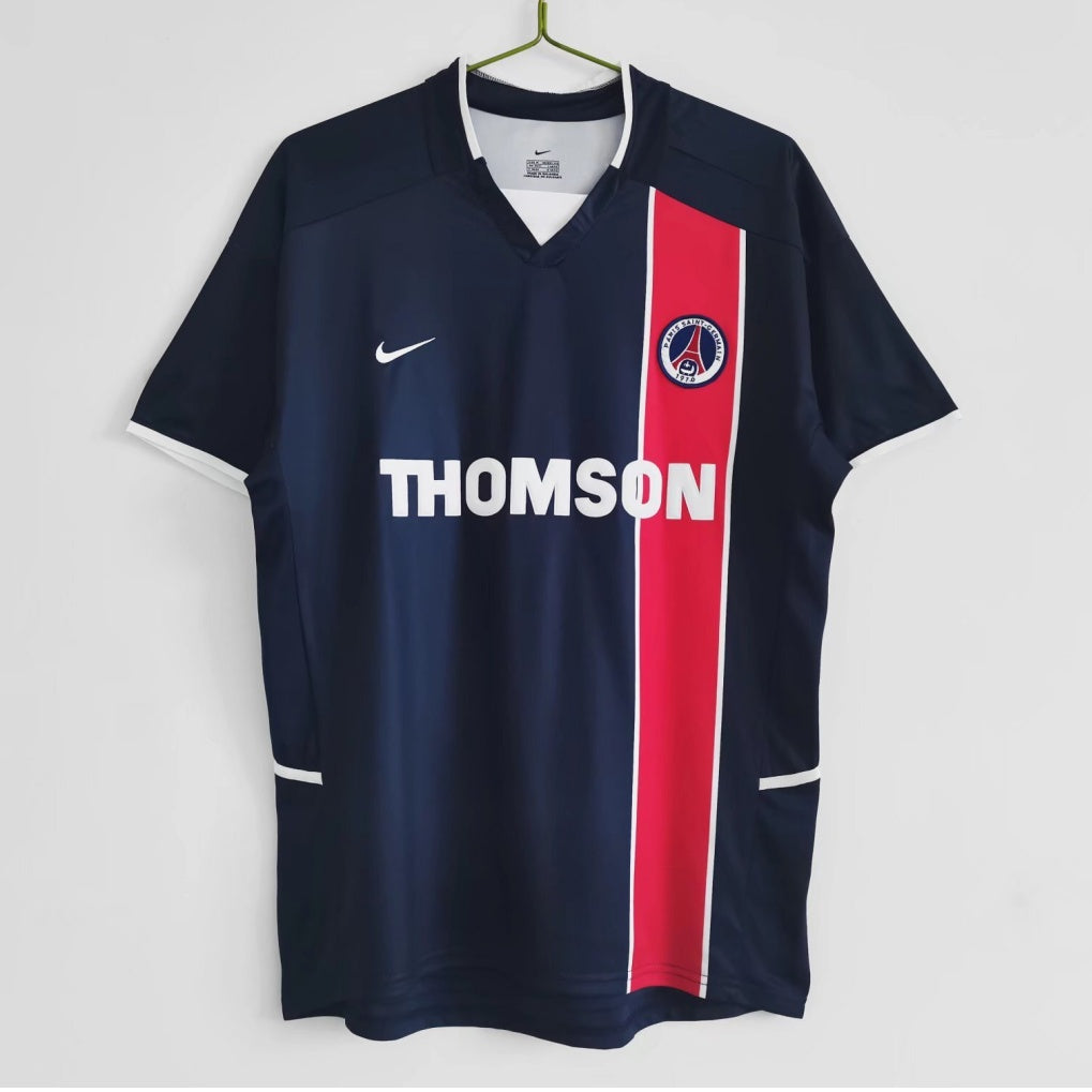 Maillot Rétro PSG Domicile 2002-2003 – Édition Iconique