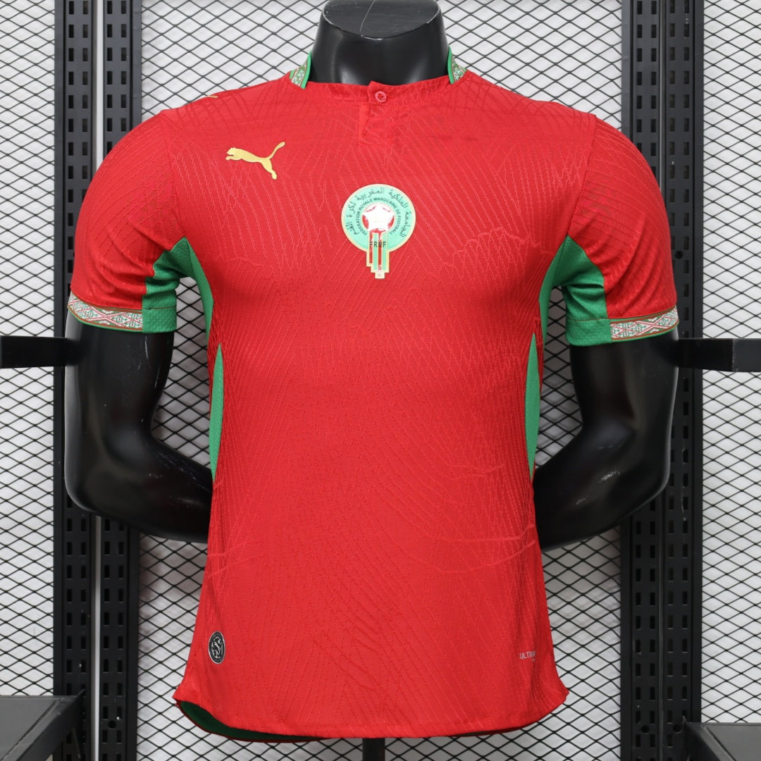 Maillot Officiel Maroc Domicile 2026 – Version Player