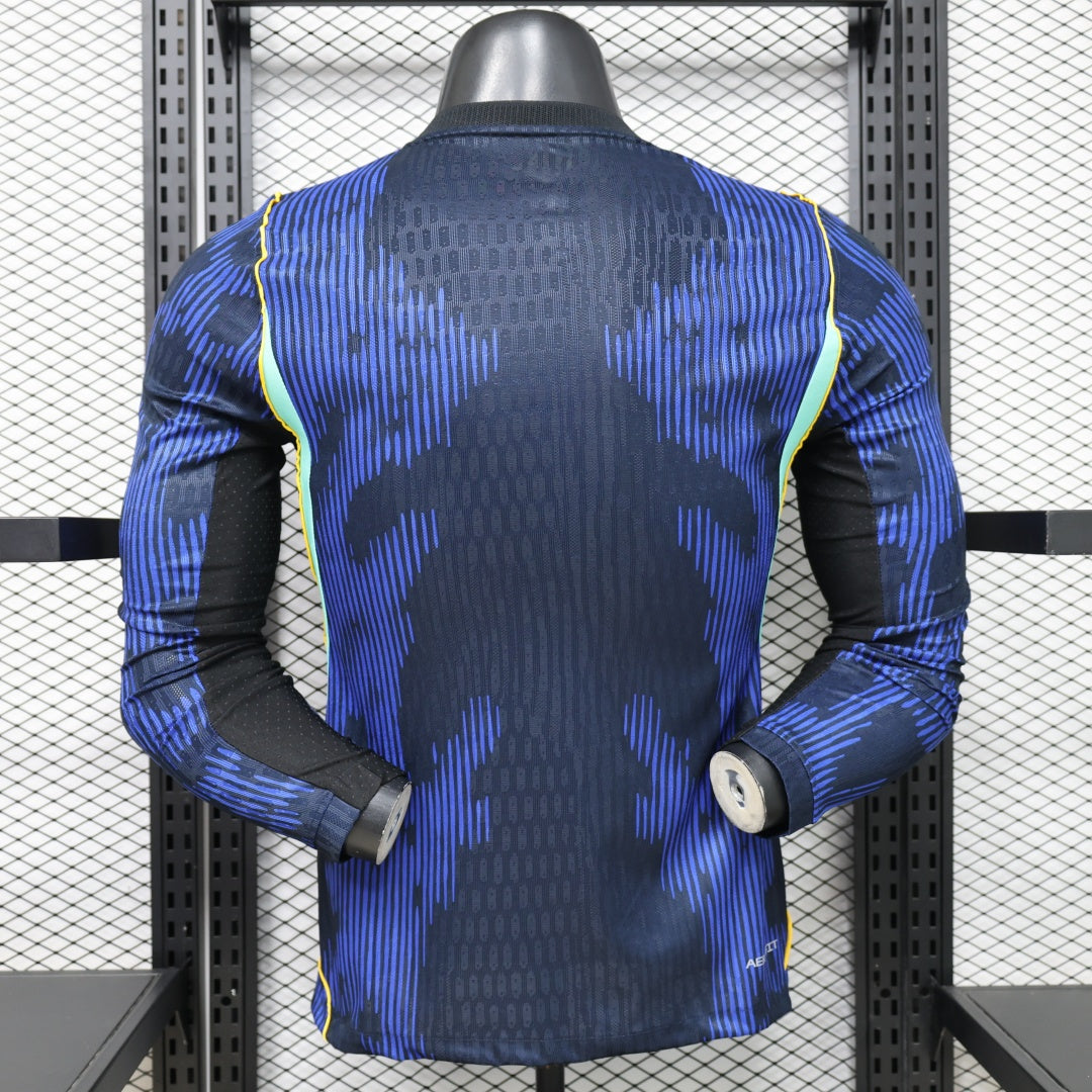 Maillot Brésil Extérieur 2026 – Version Joueur à Manches Longues