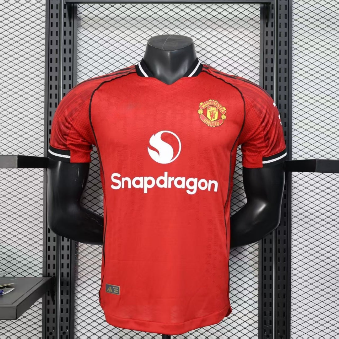 Manchester United 2025/26 Home Player Version Football Jersey