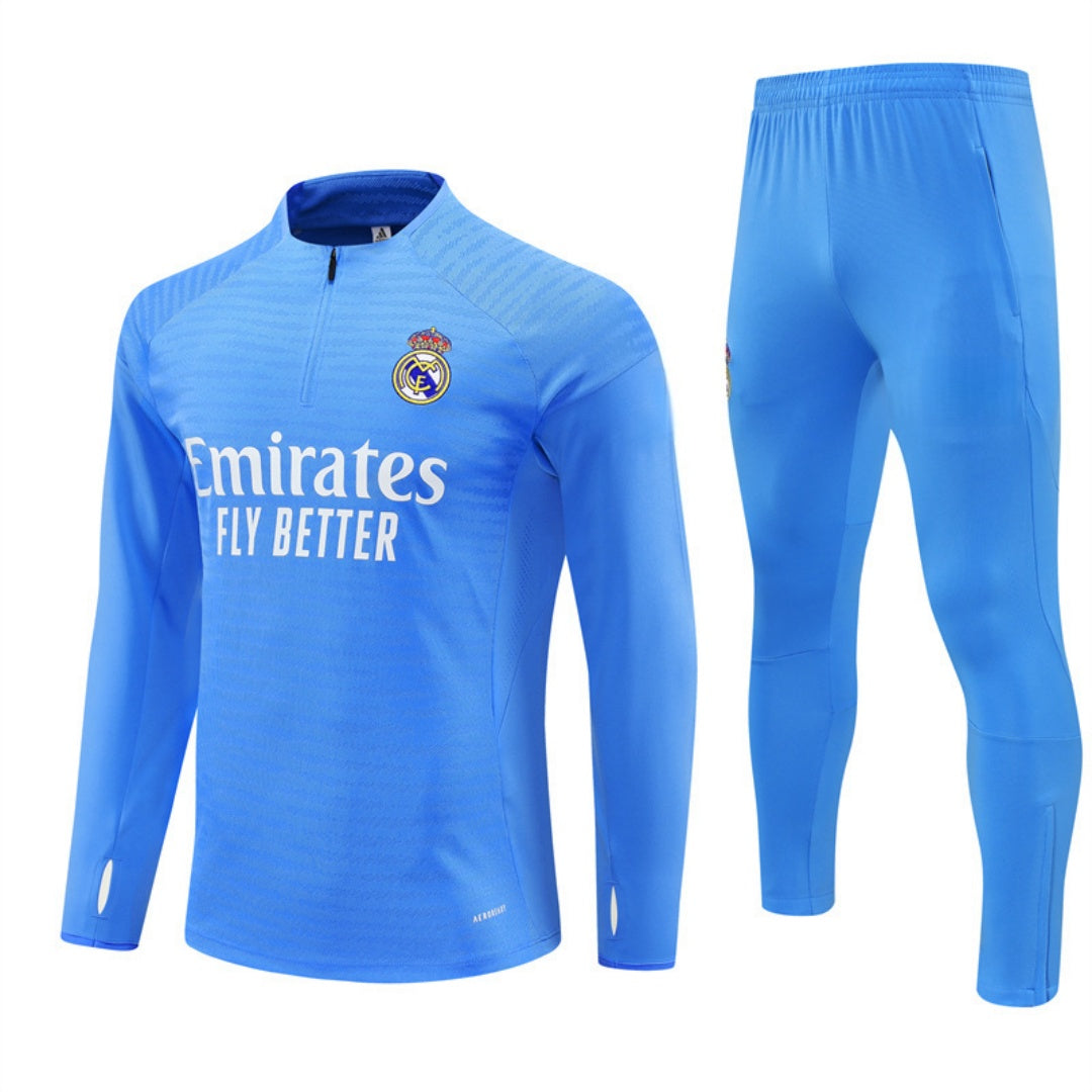 Ensemble spécial Real Madrid bleu 25/26 – Style officiel et tendance