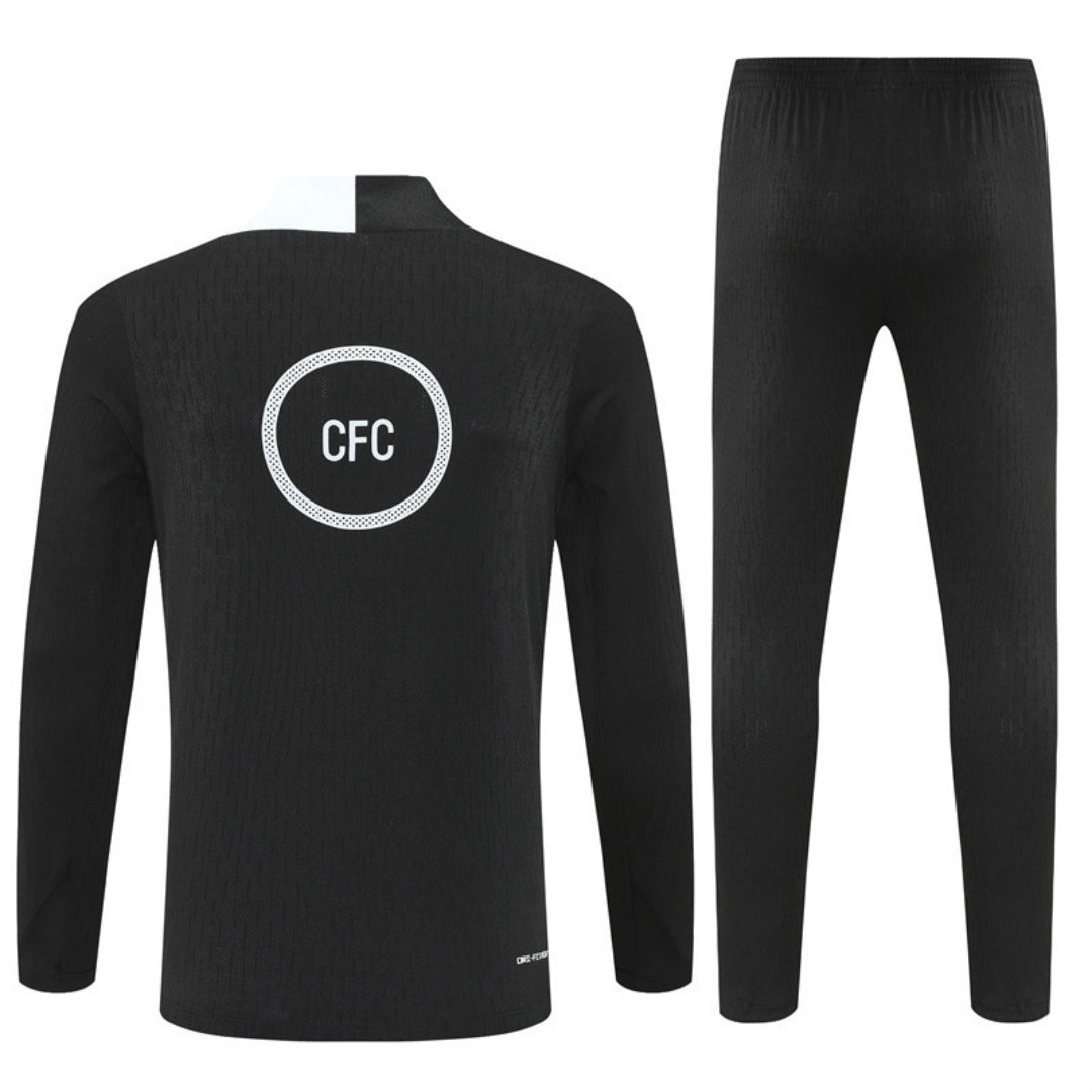 2025/26 Chelsea Black Football Kit Set