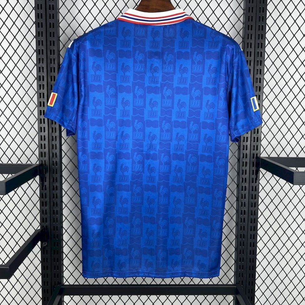 Maillot Rétro France Domicile 1996 – Édition Vintage Classique