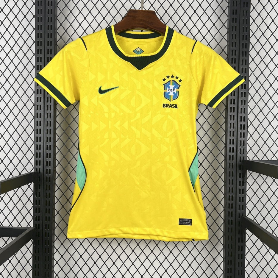 Maillot Domicile Brésil Femme 2026 – Style Officiel et Passion du Football