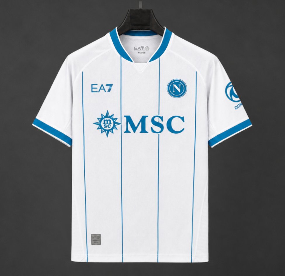 Maillot Extérieur SSC Napoli 2026/27 – Design Officiel et Élégant