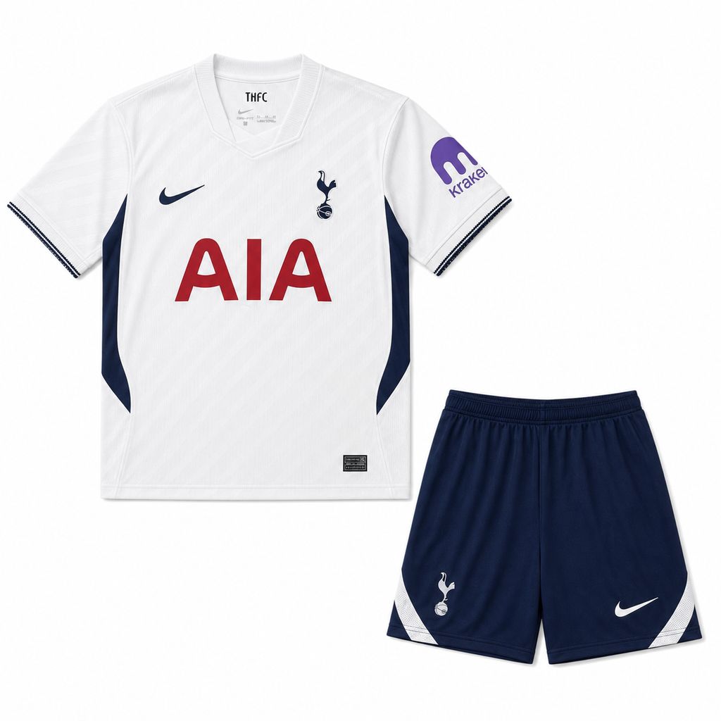 Ensemble Enfant Tottenham Domicile 2026/27 – Maillot et Short de Football