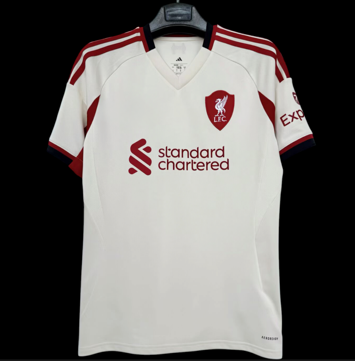 Maillot Extérieur Liverpool 2025/26 – Style Officiel des Reds