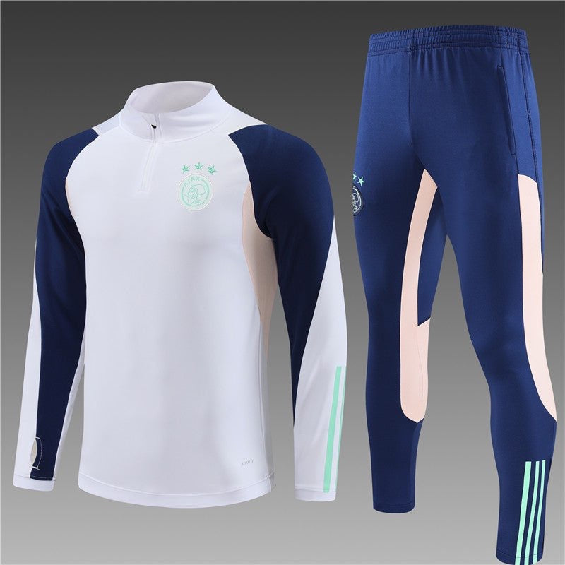 Ensemble Ajax Blanc-Bleu 2023 2024