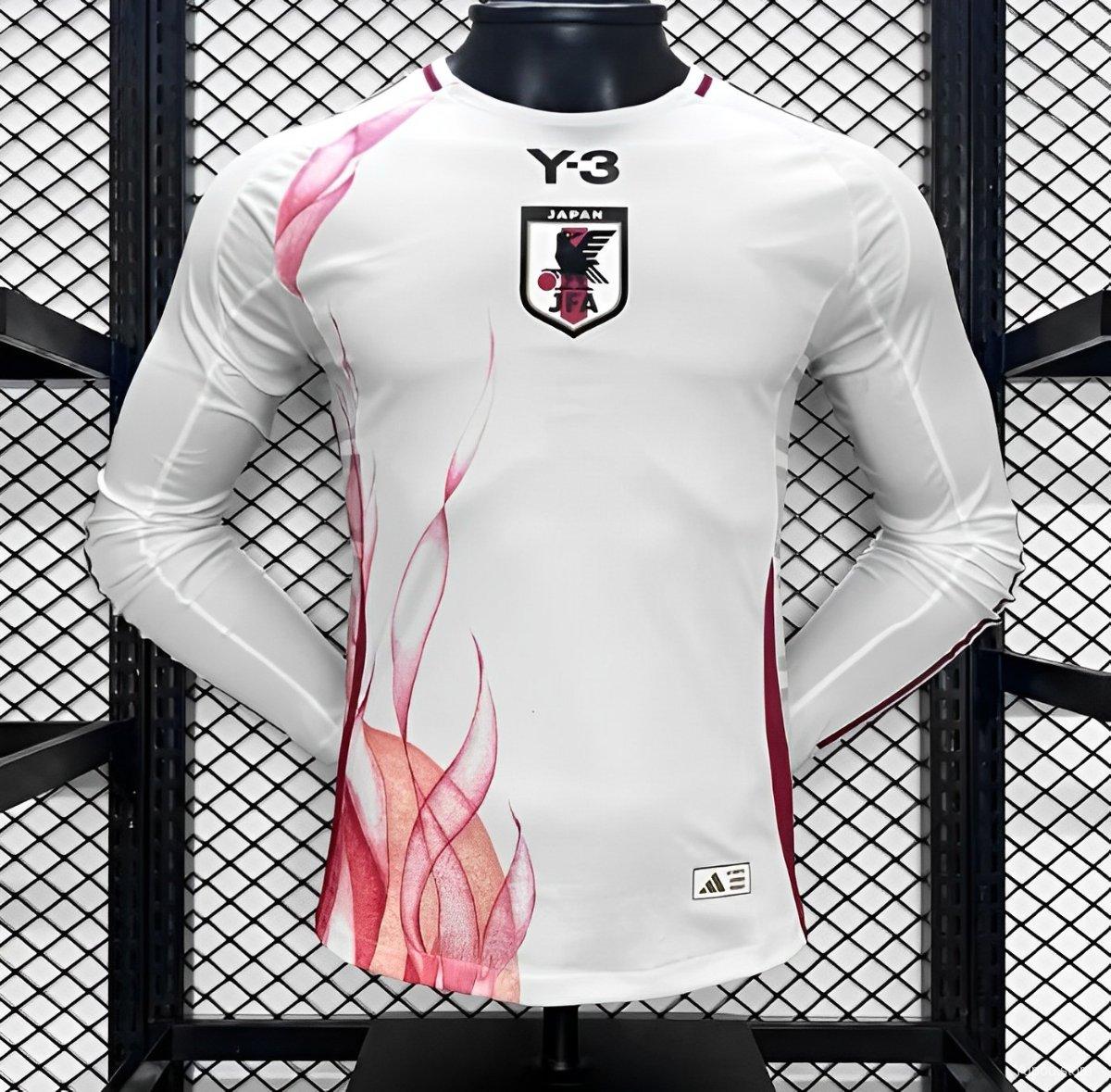 Maillot Player 24/25 Japon X Y3 Extérieur Manches Longues