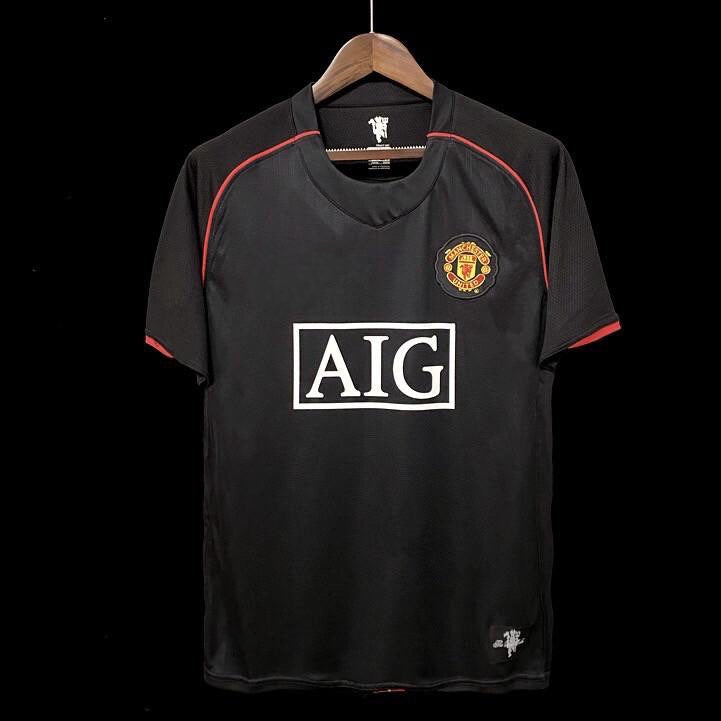 Maillot extérieur rétro Manchester United 2007-2008 – Style iconique et authentique