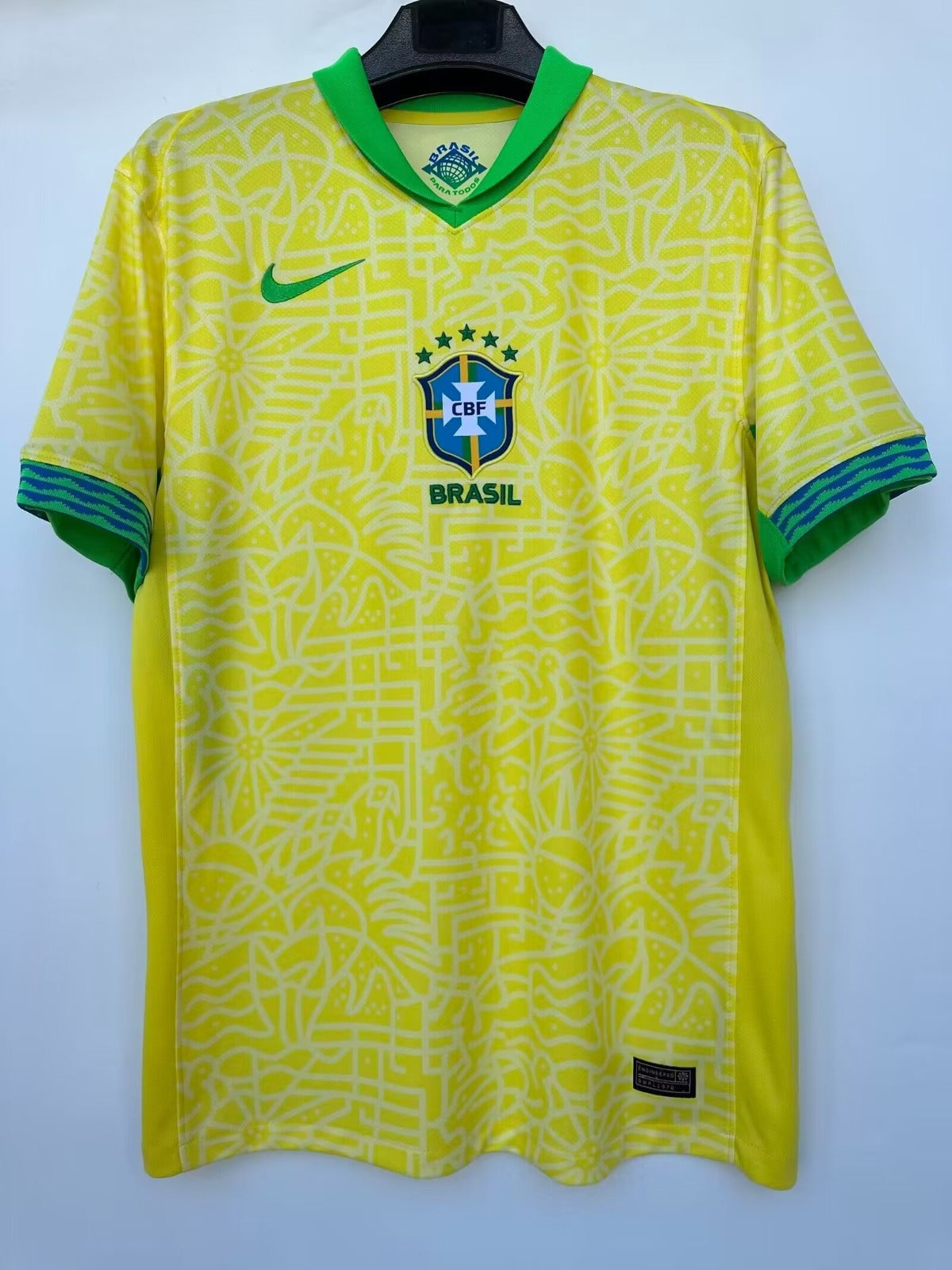 Maillot Brésil Jaune 2024/25 – Édition Spéciale D