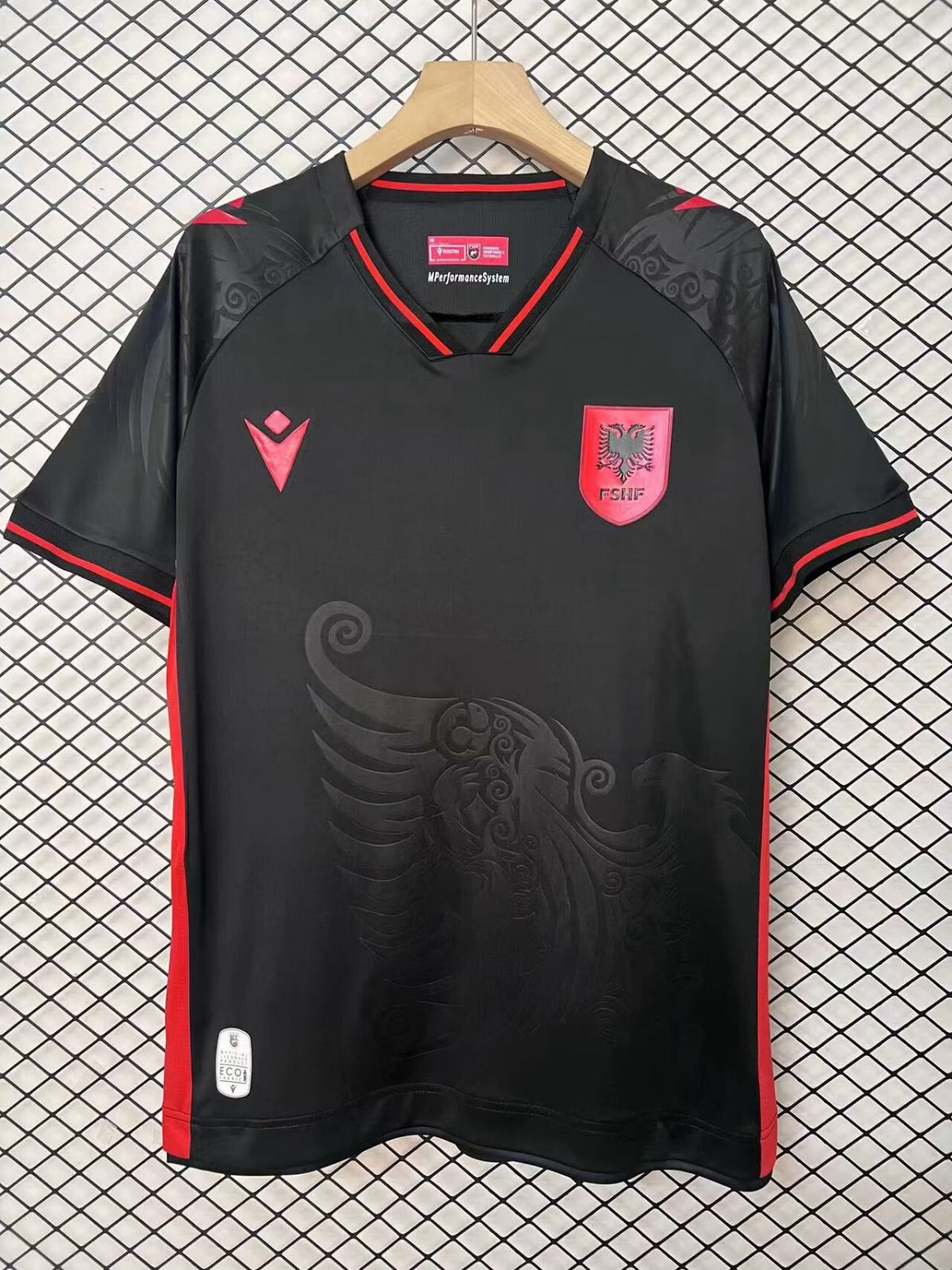 Maillot 25/26 Albanie noir
